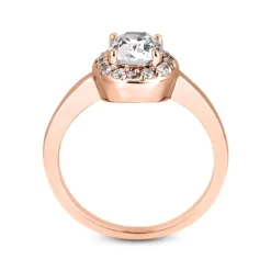 14K White Gold Unique Diamond Engagement Ring 0.62ct 1.95mm -Outlet Radiant Bijou Store 14k gold unique diamond engagement ring 062ct p 24079 additional rose