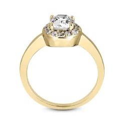 14K White Gold Unique Diamond Engagement Ring 0.62ct 1.95mm -Outlet Radiant Bijou Store 14k gold unique diamond engagement ring 062ct p 24079 additional yellow