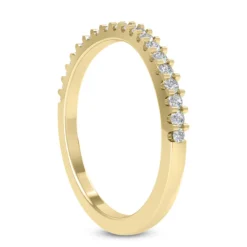 14K White Gold Unique Diamond Engagement Ring Set 0.42ct -Outlet Radiant Bijou Store 14k gold unique diamond engagement ring set 042ct p 23541 additional yellow 3