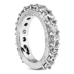 14K White Gold Unique Diamond Engagement Ring Set 3.67ct -Outlet Radiant Bijou Store 14k gold unique diamond engagement ring set 367ct p 23522 additional white 3