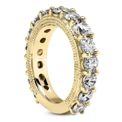 14K White Gold Unique Diamond Engagement Ring Set 3.67ct -Outlet Radiant Bijou Store 14k gold unique diamond engagement ring set 367ct p 23522 additional yellow 3