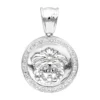 14K White Gold Unisex Diamond Versace Style Pendant 0.60ct Medusa Medallion -Outlet Radiant Bijou Store 14k gold unisex diamond versace style pendant 060ct p 271 wh