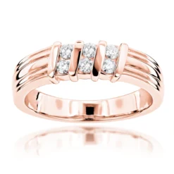 14K White Gold Women's Diamond Wedding Band 0.30ct -Outlet Radiant Bijou Store 14k gold womens diamond wedding band 030ct p 27441 ro