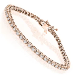 14K White Gold Women's Round Diamond Tennis Bracelet 1.80ct -Outlet Radiant Bijou Store 14k gold womens round diamond tennis bracelet 180ct p 5825 ro
