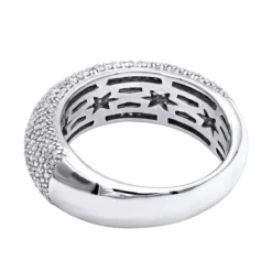 14K Yellow Gold Pave Diamond Band 1.12ct -Outlet Radiant Bijou Store 14k pave diamond band 112ct p 41411 backwh