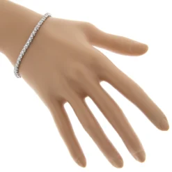 14K White Gold Round Diamond Tennis Bracelet For Women 1 3/4ct G/VS -Outlet Radiant Bijou Store 14k round diamond tennis bracelet 171ct p 22479 bodwh