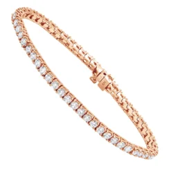 14K White Gold Round Diamond Tennis Bracelet For Women 5 Carats -Outlet Radiant Bijou Store 14k round diamond tennis bracelet 5ct p 22422 ro