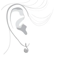 14K White Gold Swirl Diamond Earrings For Women 0.75ct -Outlet Radiant Bijou Store 14k swirl diamond earrings 075ct p 22553bod