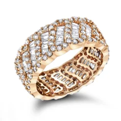 18K Yellow Gold Designer Diamond Eternity Band 2.5ct -Outlet Radiant Bijou Store 18k gold designer diamond eternity band 241ct p 23010 ro