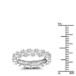 Thin 18K White Gold Designer Diamond Eternity Ring 1.29ct 13 Thin 18K White Gold Designer Diamond Eternity Ring 1.29ct -Outlet Radiant Bijou Store 18k gold designer diamond eternity ring 129ct p 23011 rulerye