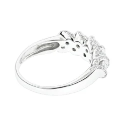 18K White Gold Designer Women's Diamond Ring 1.5ct -Outlet Radiant Bijou Store 18k gold designer diamond rings collection item 132ct p 47068 backwh