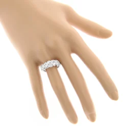 18K White Gold Designer Women's Diamond Ring 1.5ct -Outlet Radiant Bijou Store 18k gold designer diamond rings collection item 132ct p 47068 bodwh