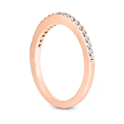 Ultra Thin 18K White Gold Diamond Engagement Band 0.18ct -Outlet Radiant Bijou Store 18k gold diamond engagement band 018ct p 30274 back rose 20220426