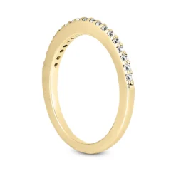 Ultra Thin 18K White Gold Diamond Engagement Band 0.18ct -Outlet Radiant Bijou Store 18k gold diamond engagement band 018ct p 30274 back yellow 20220426