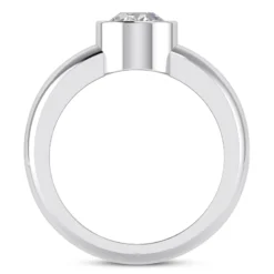 18K White Gold Diamond Engagement Ring 0.75ct 4.98mm -Outlet Radiant Bijou Store 18k gold diamond engagement ring 075ct p 33744 additional white