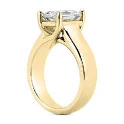 18K White Gold Diamond Engagement Ring 0.75ct 3.8mm -Outlet Radiant Bijou Store 18k gold diamond engagement ring 075ct p 34440 back yellow 20220420 20220426