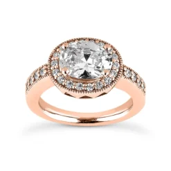 18K White Gold Diamond Engagement Ring 1.05ct 8.90mm -Outlet Radiant Bijou Store 18k gold diamond engagement ring 105ct p 34690 rose 20220426