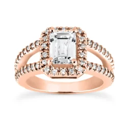 18K White Gold Diamond Engagement Ring 1.41ct 6mm -Outlet Radiant Bijou Store 18k gold diamond engagement ring 141ct p 34682 rose 20220426