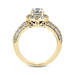 18K White Gold Diamond Engagement Ring 1.63ct 9.20mm -Outlet Radiant Bijou Store 18k gold diamond engagement ring 163ct p 33986 additional yellow