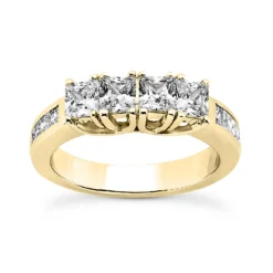 Thin 18K White Gold Diamond Engagement Ring Band 0.56ct 9 Thin 18K White Gold Diamond Engagement Ring Band 0.56ct -Outlet Radiant Bijou Store 18k gold diamond engagement ring band 056ct p 33290 yellow 20220426