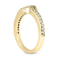 18K White Gold Diamond Engagement Ring Set 1.31ct -Outlet Radiant Bijou Store 18k gold diamond engagement ring set 131ct p 33898 additional yellow 3