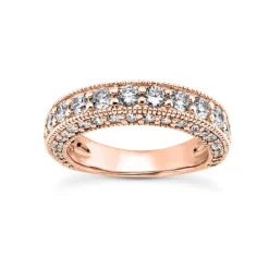 18K White Gold Diamond Engagement Wedding Ring For Women By Luxurman 1.5ct -Outlet Radiant Bijou Store 18k gold diamond engagement wedding ring 144ct p 34604 rose 20220426