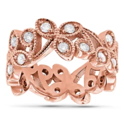 18K White Gold Diamond Eternity Band 1/2ct 9 18K White Gold Diamond Eternity Band 1/2ct -Outlet Radiant Bijou Store 18k gold diamond eternity band 048ct p 30498 ro