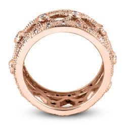 Designer 18K White Gold Diamond Eternity Band 0.67 Carat -Outlet Radiant Bijou Store 18k gold diamond eternity band 067ct p 30589 additional rose