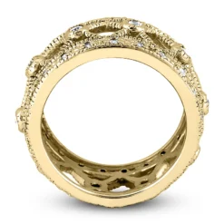 Designer 18K White Gold Diamond Eternity Band 0.67 Carat -Outlet Radiant Bijou Store 18k gold diamond eternity band 067ct p 30589 additional yellow