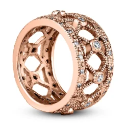 Designer 18K White Gold Diamond Eternity Band 0.67 Carat -Outlet Radiant Bijou Store 18k gold diamond eternity band 067ct p 30589 back rose 20220426