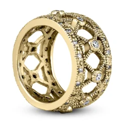 Designer 18K White Gold Diamond Eternity Band 0.67 Carat -Outlet Radiant Bijou Store 18k gold diamond eternity band 067ct p 30589 back yellow 20220420 20220426