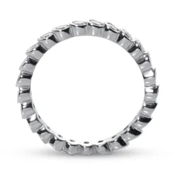 18K White Gold Diamond Eternity Band 0.75ct 5 18K White Gold Diamond Eternity Band 0.75ct -Outlet Radiant Bijou Store 18k gold diamond eternity band 075ct p 30462 back white 20220420 20220426