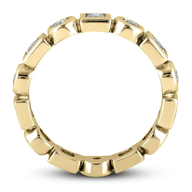 18K White Gold Diamond Eternity Band 1.12ct 10 18K White Gold Diamond Eternity Band 1.12ct - Image 8