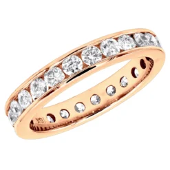 Thin 18K White Gold Diamond Eternity Band 1.25ct -Outlet Radiant Bijou Store 18k gold diamond eternity band 125ct p 30326 ro