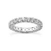 Thin 18K White Gold Diamond Eternity Band 2.10ct -Outlet Radiant Bijou Store 18k gold diamond eternity band 210ct p 30322 white 20220426