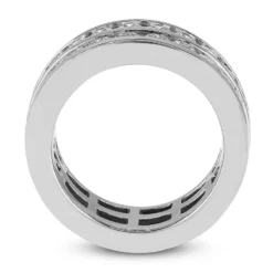18K White Gold Diamond Eternity Band 3.08ct -Outlet Radiant Bijou Store 18k gold diamond eternity band 308ct p 30575 additional white