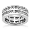 18K White Gold Diamond Eternity Band 3.08ct -Outlet Radiant Bijou Store 18k gold diamond eternity band 308ct p 30575 white 20220426