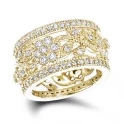 18K White Gold Diamond Eternity Ring 1.52ct 7 18K White Gold Diamond Eternity Ring 1.52ct -Outlet Radiant Bijou Store 18k gold diamond eternity ring 152ct p 30565 ye