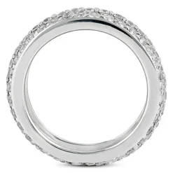 18K White Gold Diamond Eternity Ring 1.57ct -Outlet Radiant Bijou Store 18k gold diamond eternity ring 157ct p 30567 additional white
