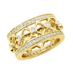 18K White Gold Diamond Eternity Ring 1ct -Outlet Radiant Bijou Store 18k gold diamond eternity ring 1ct p 30541 ye