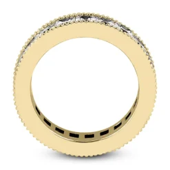 18K White Gold Diamond Eternity Ring 3.74ct 13 18K White Gold Diamond Eternity Ring 3.74ct -Outlet Radiant Bijou Store 18k gold diamond eternity ring 374ct p 30418 back yellow 20220420 20220426