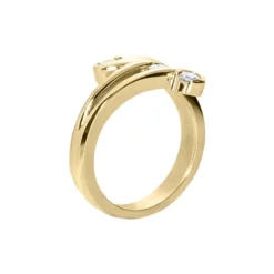 18K White Gold Diamond Right Hand Women's Ring 0.21ct 9 18K White Gold Diamond Right Hand Women's Ring 0.21ct -Outlet Radiant Bijou Store 18k gold diamond right hand womens ring 021ct p 31561 back yellow 20220420 20220426