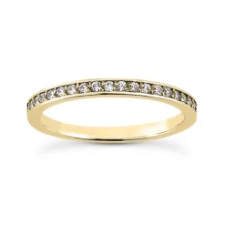 18K White Gold Diamond Wedding Band 0.21ct -Outlet Radiant Bijou Store 18k gold diamond wedding band 021ct p 30294 yellow 20220426