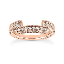 Thin 18K White Gold Diamond Wedding Band 0.22ct -Outlet Radiant Bijou Store 18k gold diamond wedding band 022ct p 33948 rose 20220420 20220426