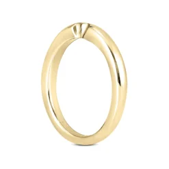 Thin 18K White Gold Engagement Wedding Band 2.5mm -Outlet Radiant Bijou Store 18k gold engagement wedding band p 30099 back yellow 20220426