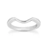 Thin Curved 18K White Gold Engagement Wedding Ring 1mm -Outlet Radiant Bijou Store 18k gold engagement wedding ring p 30199 white 20220426