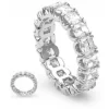18K White Gold Eternity Ring W Asscher Cut Diamonds 4.5ct -Outlet Radiant Bijou Store 18k gold eternity ring w asscher cut diamonds 425ct p 23033