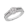 18K White Gold Ladies Diamond Ring 0.45ct -Outlet Radiant Bijou Store 18k gold ladies diamond ring 045ct p 32230 white 20220426