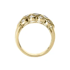 18K White Gold Ladies Diamond Ring 0.51ct -Outlet Radiant Bijou Store 18k gold ladies diamond ring 051ct p 32624 back yellow 20220420 20220426