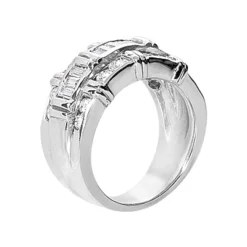 18K White Gold Ladies Diamond Ring 1.27ct -Outlet Radiant Bijou Store 18k gold ladies diamond ring 127ct p 32800 back white 20220420 20220426